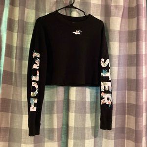 Cropped sweatshirt